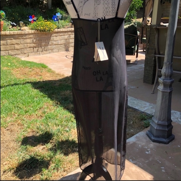 NWT Gorgeous, sheer, layering dress !! - Picture 4 of 4